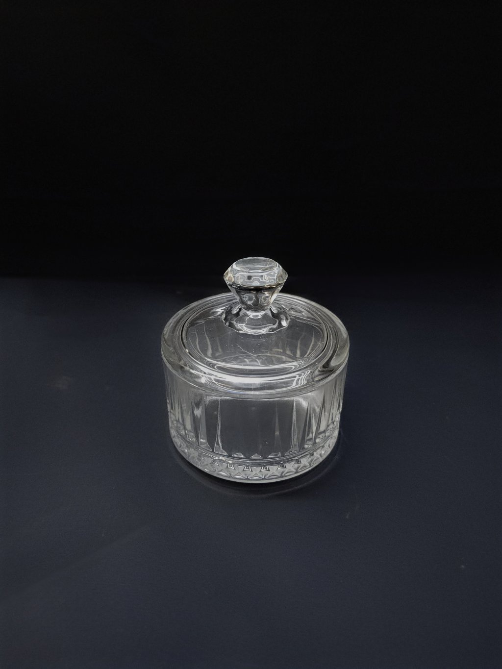 BOMBONIERE DE VIDRO 6,8x7 cm FUT11