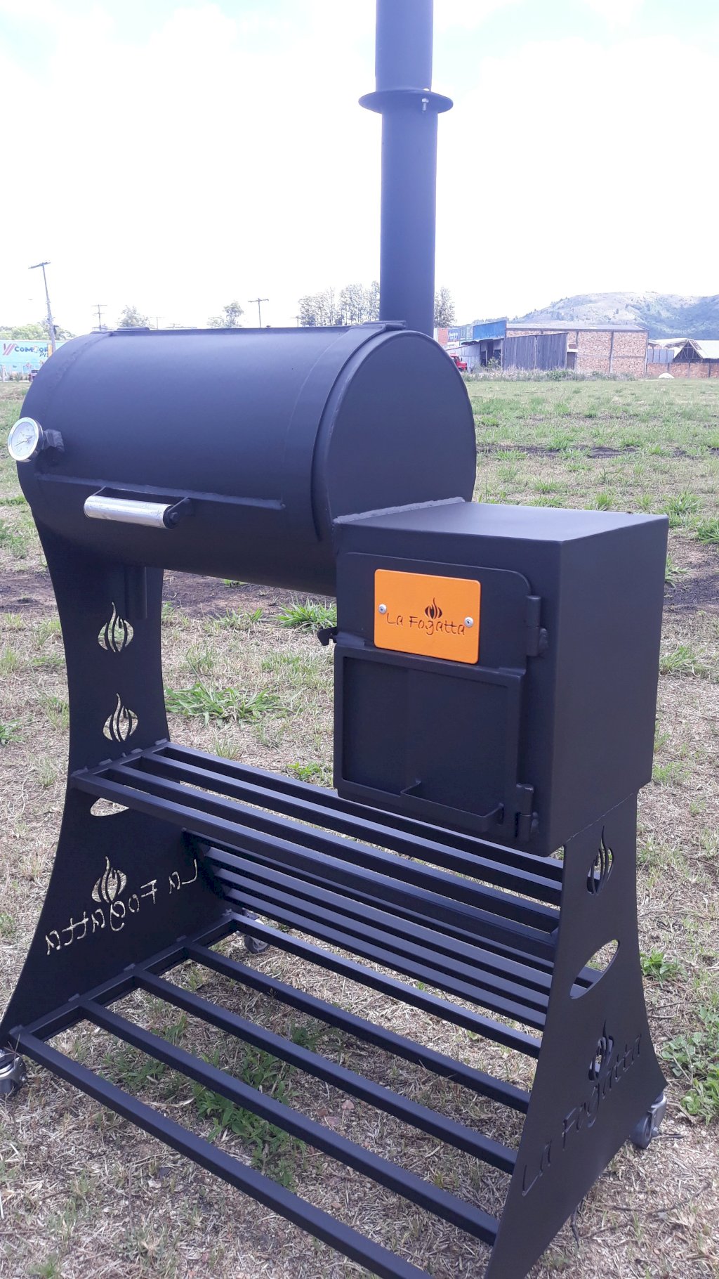 Pit smoker leon 2