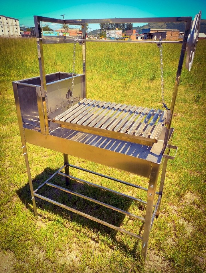 Parrilla elevatoria Inox 