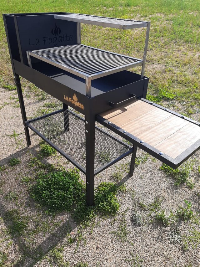 Parrilla CHICA Com Mesa auxiliar