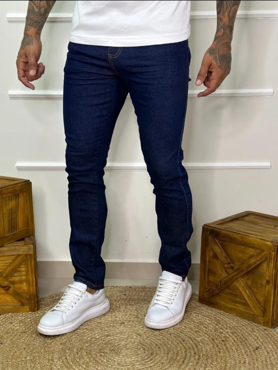 CALÇA MASCULINA JEANS