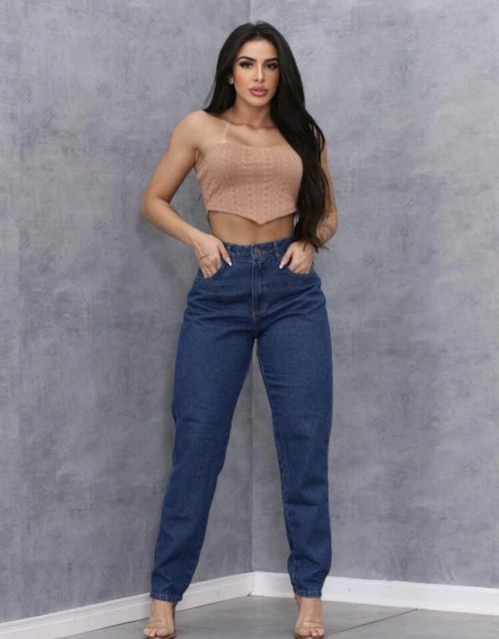 CALÇA MOM JEANS