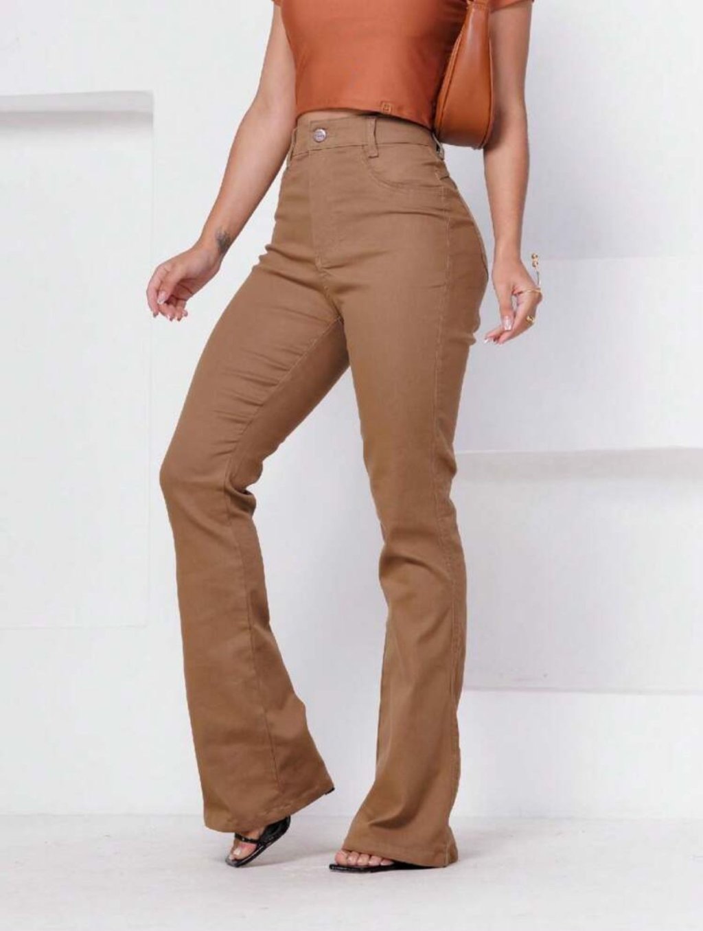 CALÇA FLARE COR