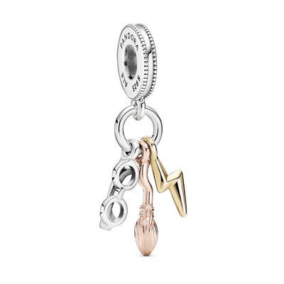 BERLOQUE HARRY POTTER PINGENTES PAN - PRATA 925