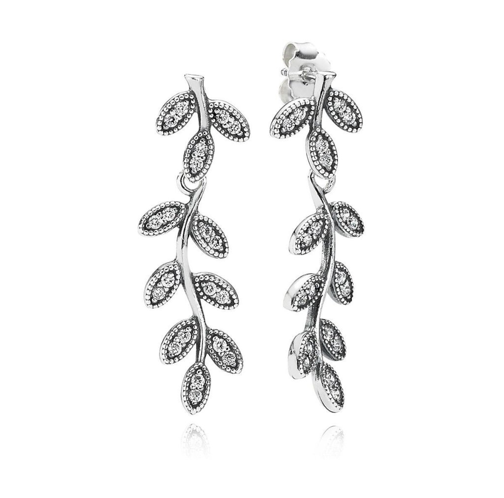 BRINCO LEAVES PAN - PRATA 925