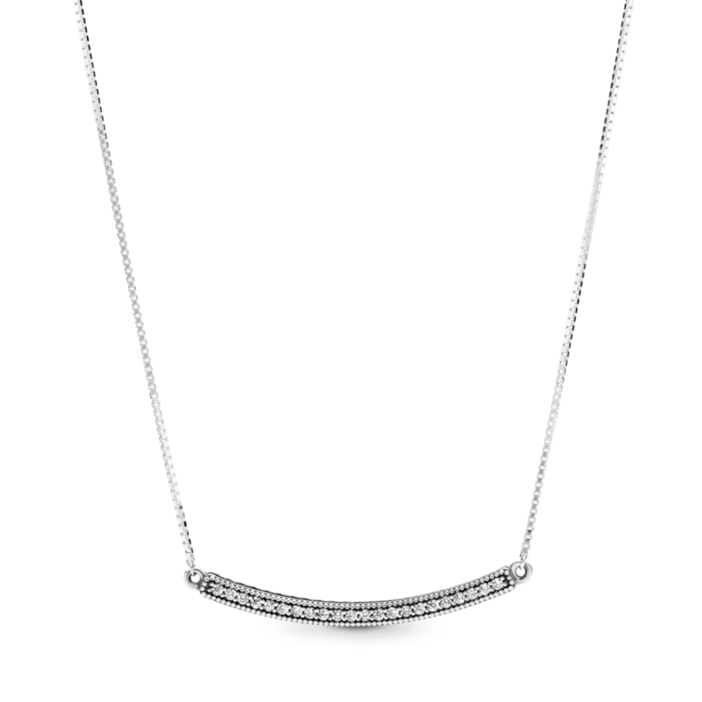 COLAR SIGNATURE PEDRAS PAN - PRATA 925