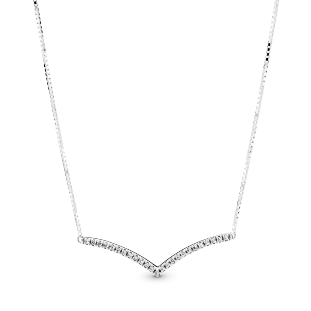 COLAR CHEVRON PAN - PRATA 925