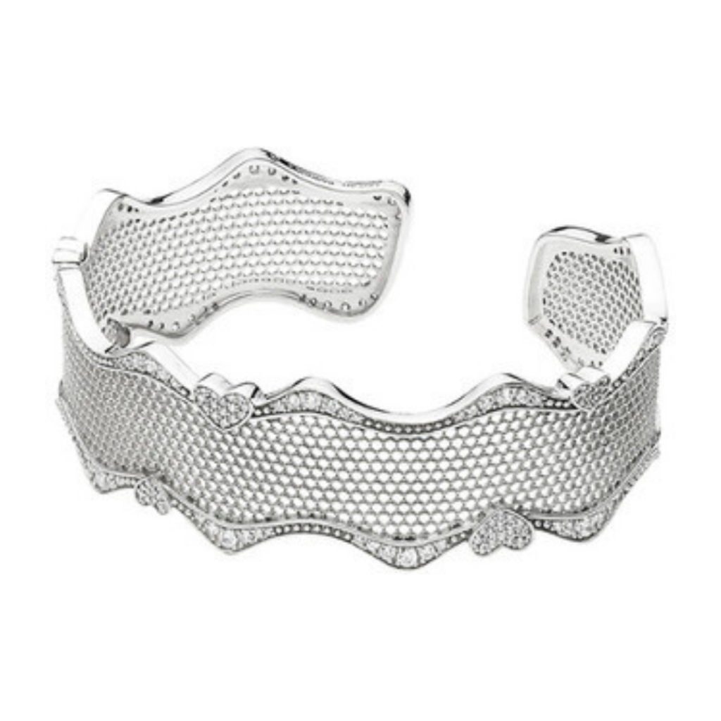 PULSEIRA LOVE CUFF PAN - PRATA 925