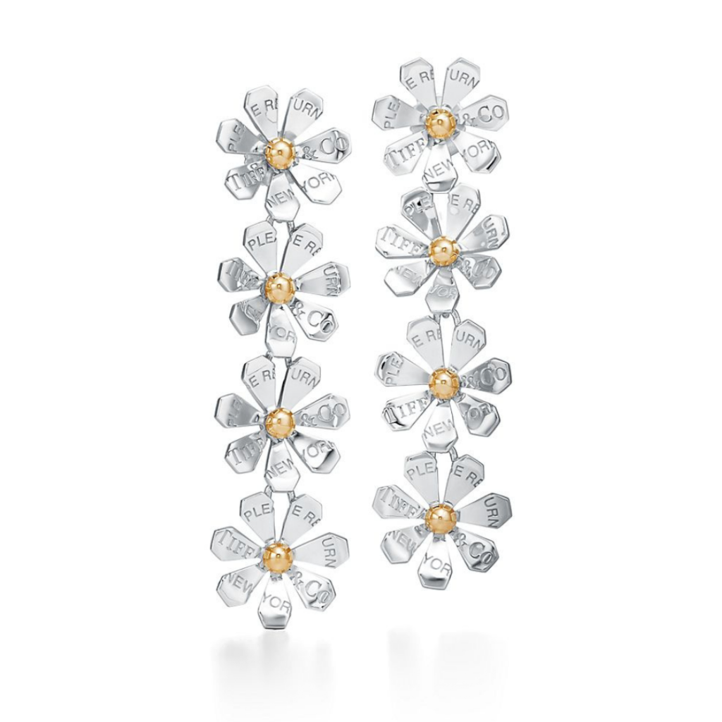 BRINCO DAISY TIFFA- PRATA 925