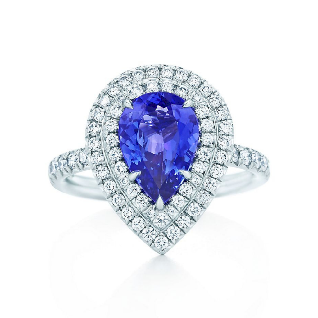 ANEL GOTA BLUE TIFFA - PRATA 925