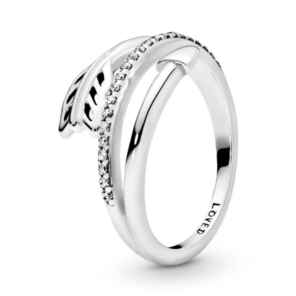 ANEL FLECHA PAN - PRATA 925