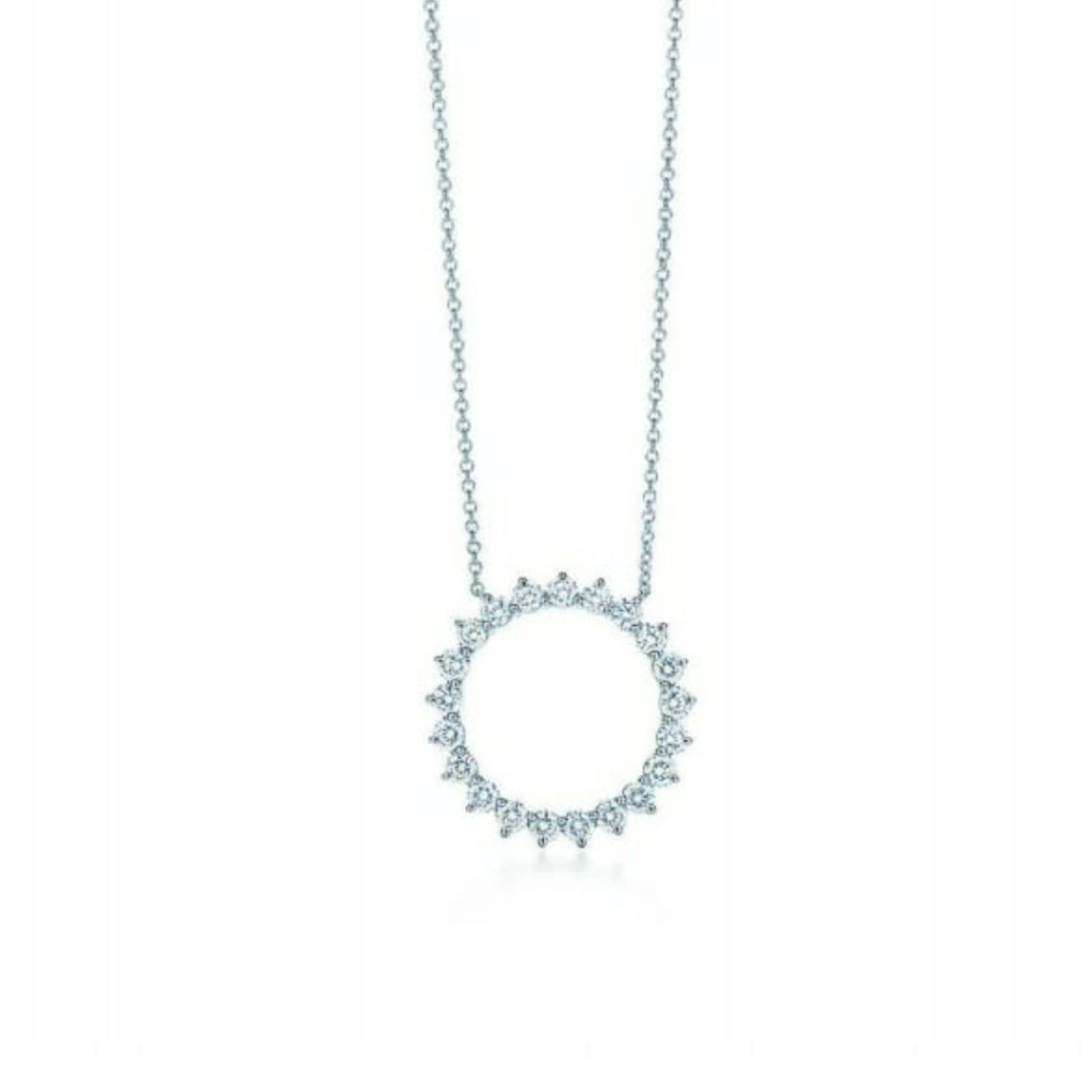 COLAR CIRCULO TIFFA - PRATA 925