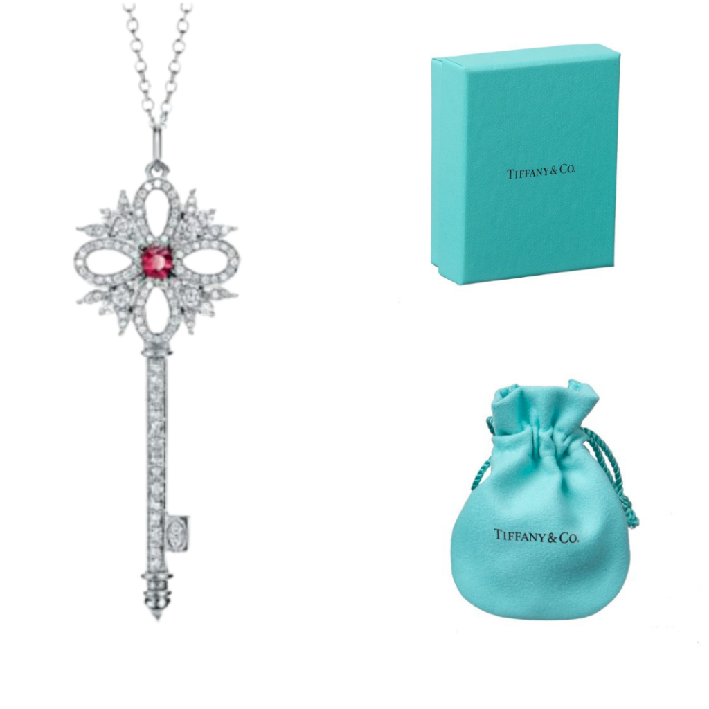 COLAR CHAVE CLASSIC TIFFA - PRATA 925