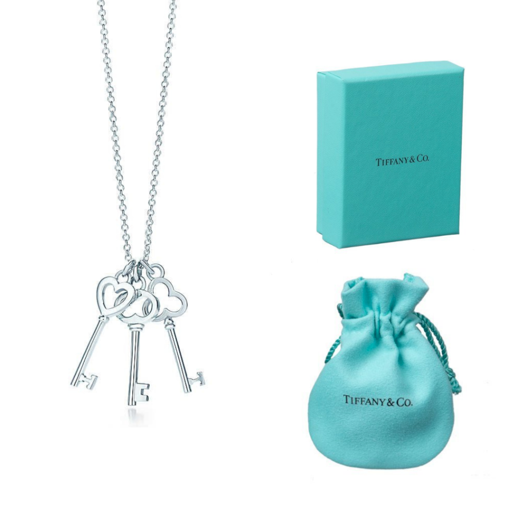 COLAR TIFFA 3 CHAVES - PRATA 925