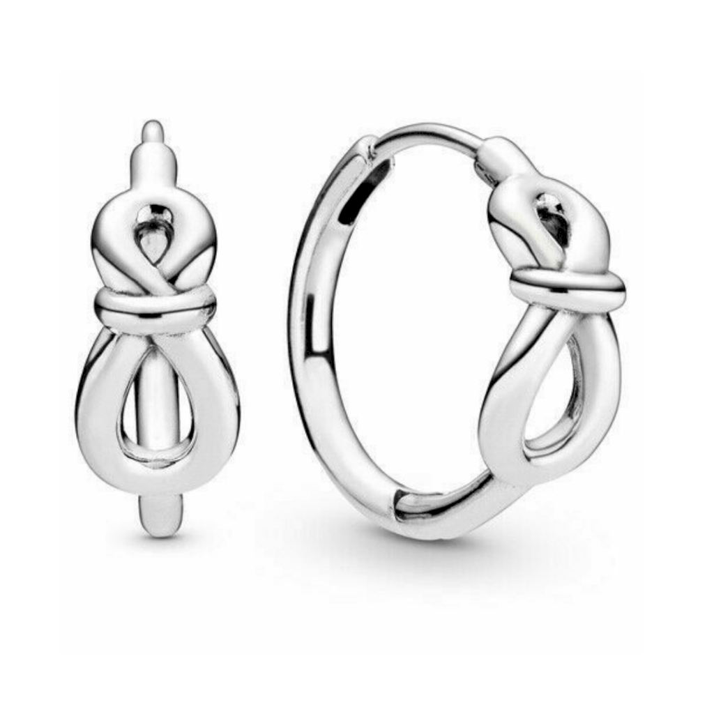 BRINCO LAÇO PAN - PRATA 925