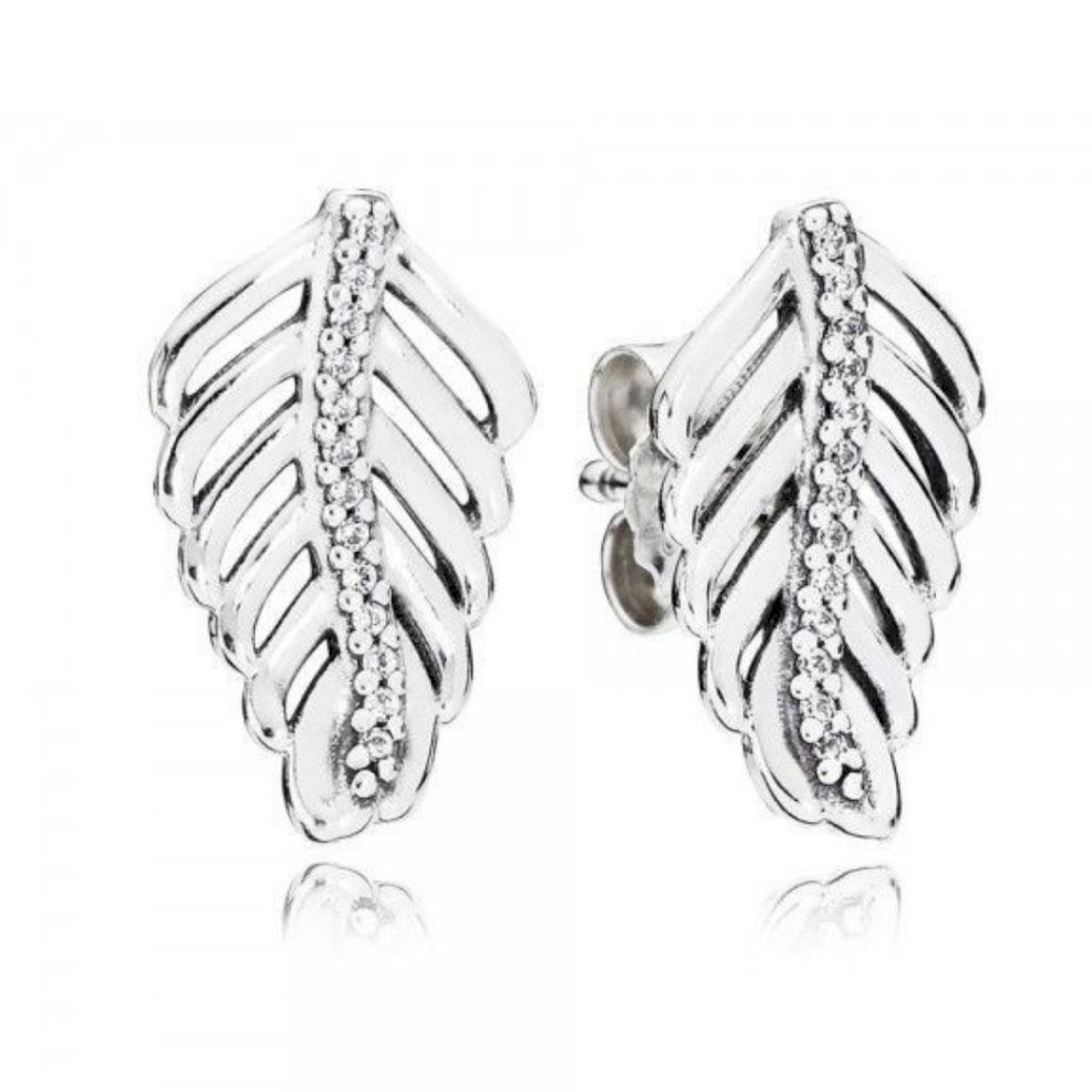 BRINCO FOLHAS PAN - PRATA 925