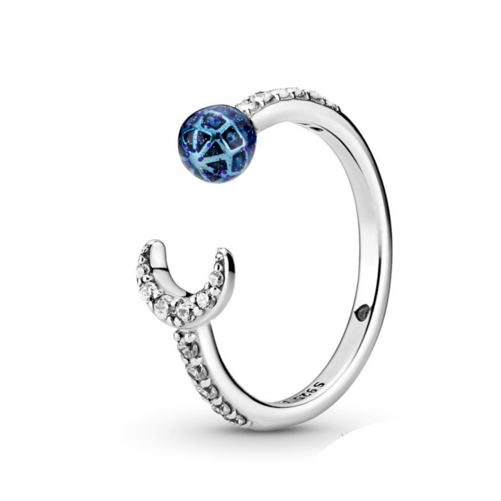 ANEL PANDORA BLUE PAN - PRATA 925