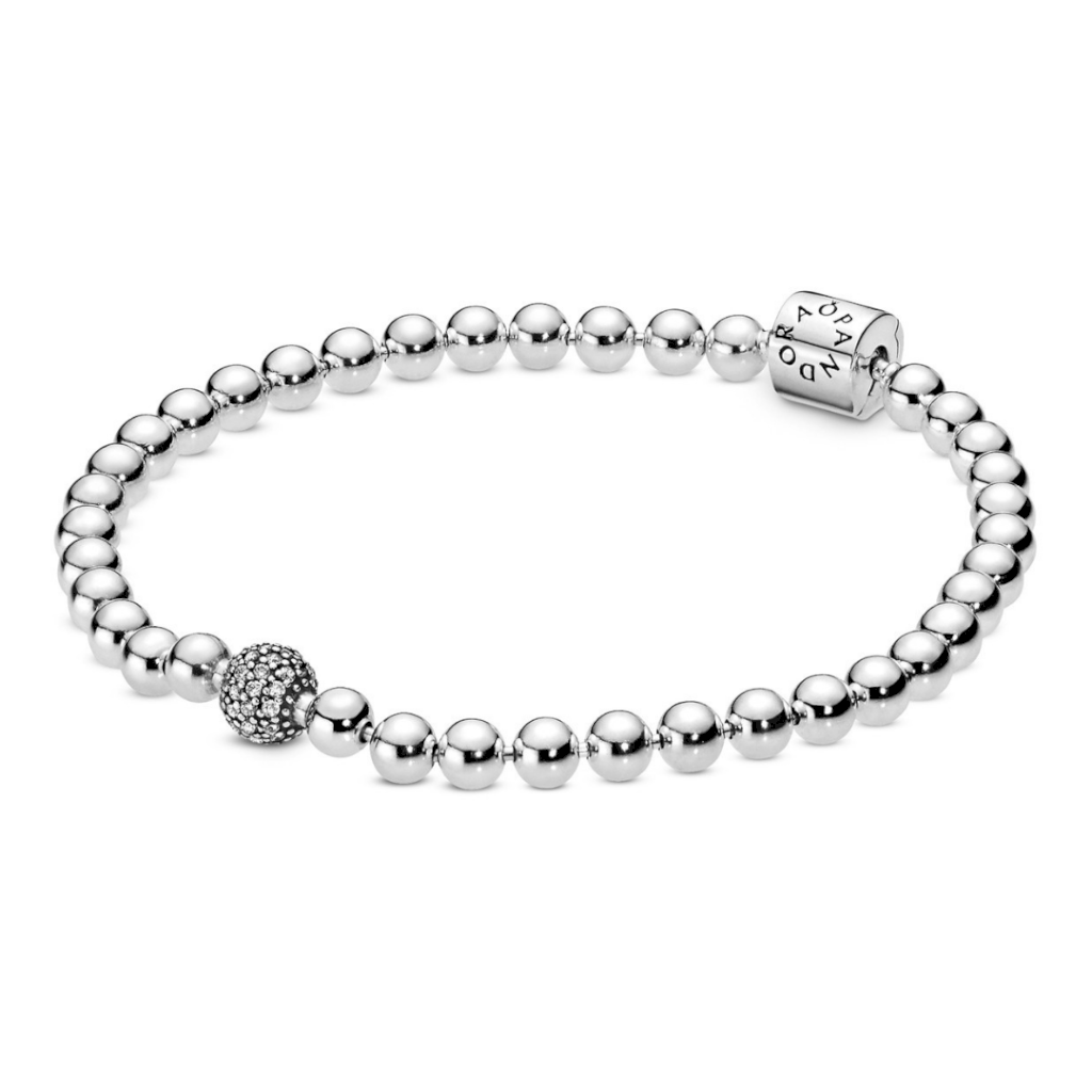PULSEIRA PAVÉ PAND - PRATA 925