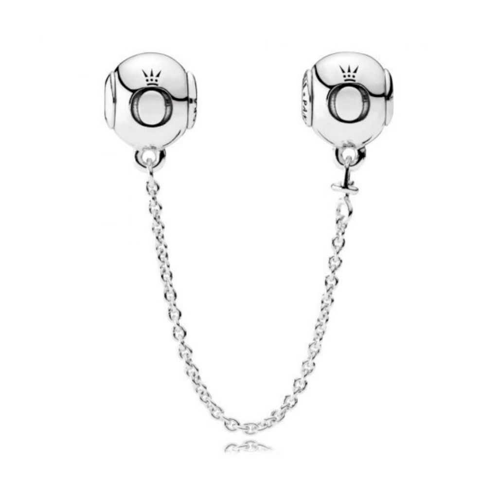 TRAVA DE SEGURANÇA LOGO PAN - PRATA 925