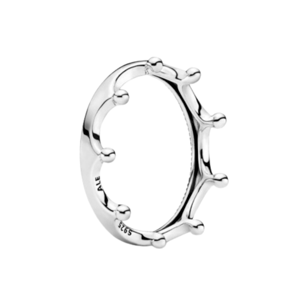 ANEL COROA PRATA - PRATA 925