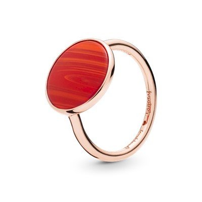 ANEL MURANO RED PAN - BANHO A OURO