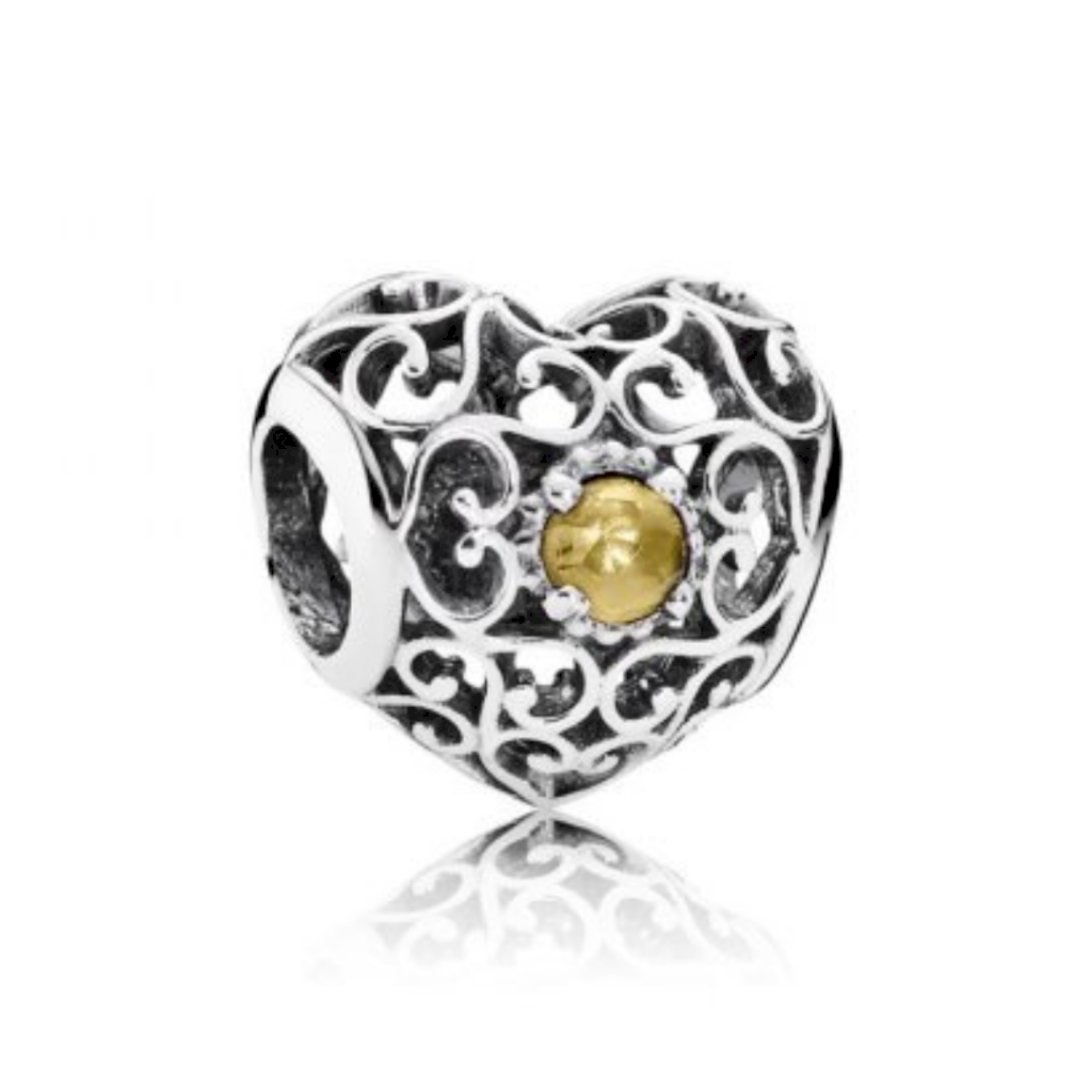 BERLOQUE 11 CORAÇÃO PAN - PRATA 925