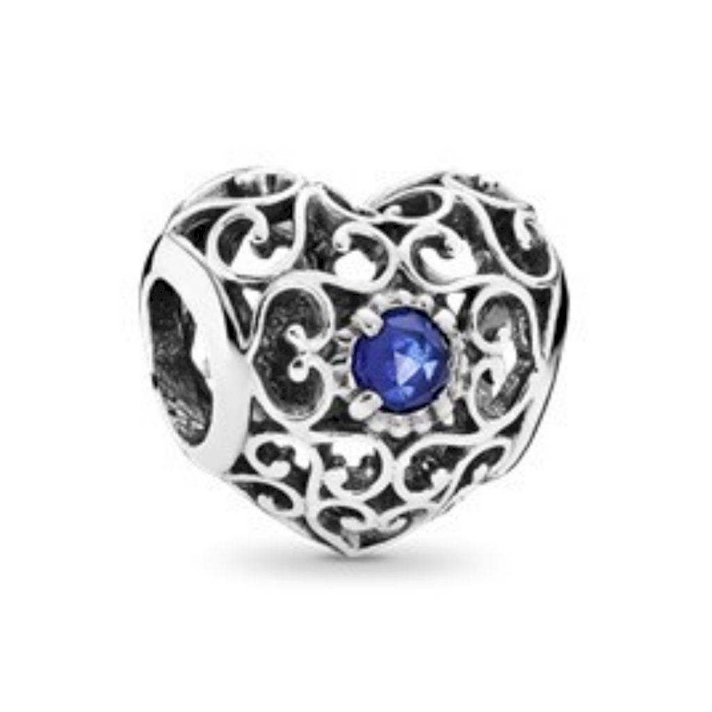 BERLOQUE 9 CORAÇÃO PAN - PRATA 925