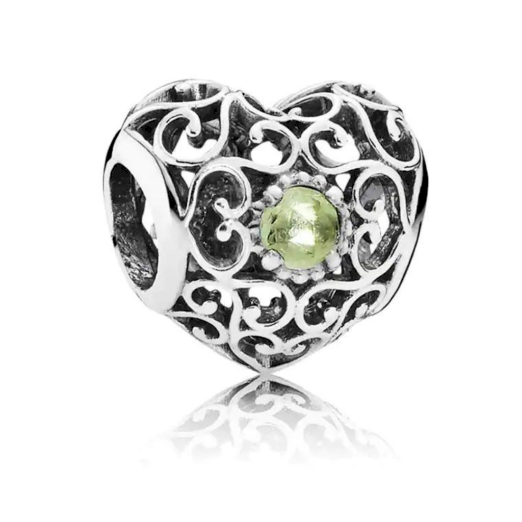 BERLOQUE 8 CORAÇÃO PAN - PRATA 925