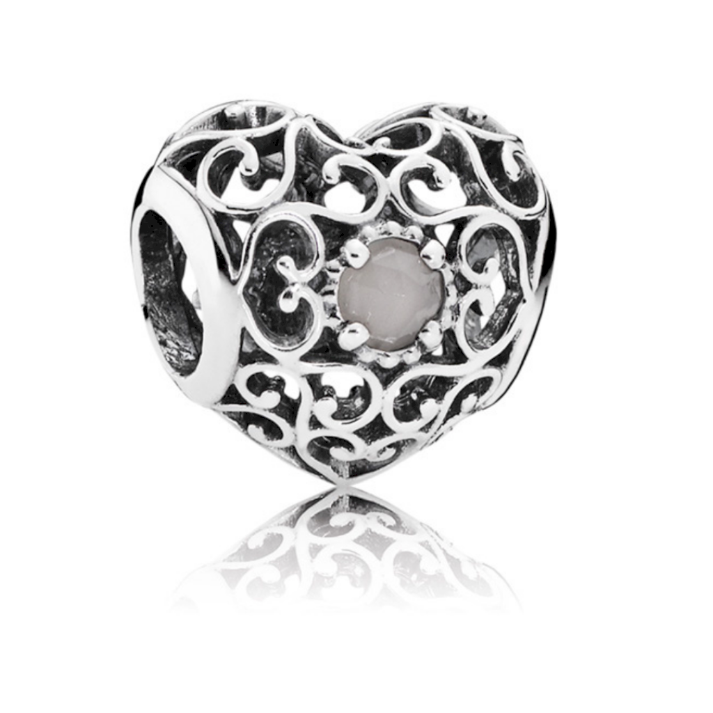 BERLOQUE 6 CORAÇÃO PAN - PRATA 925