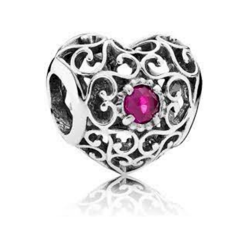 BERLOQUE 7 CORAÇÃO PAN - PRATA 925