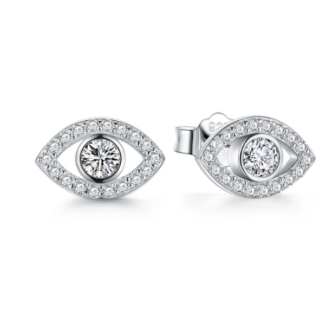 BRINCO OLHO - PRATA 925