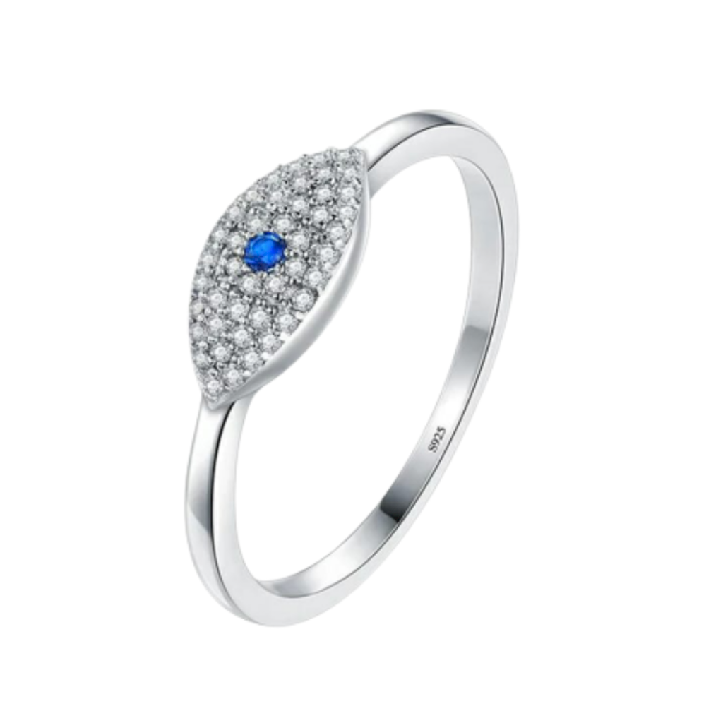 ANEL OLHO - PRATA 925