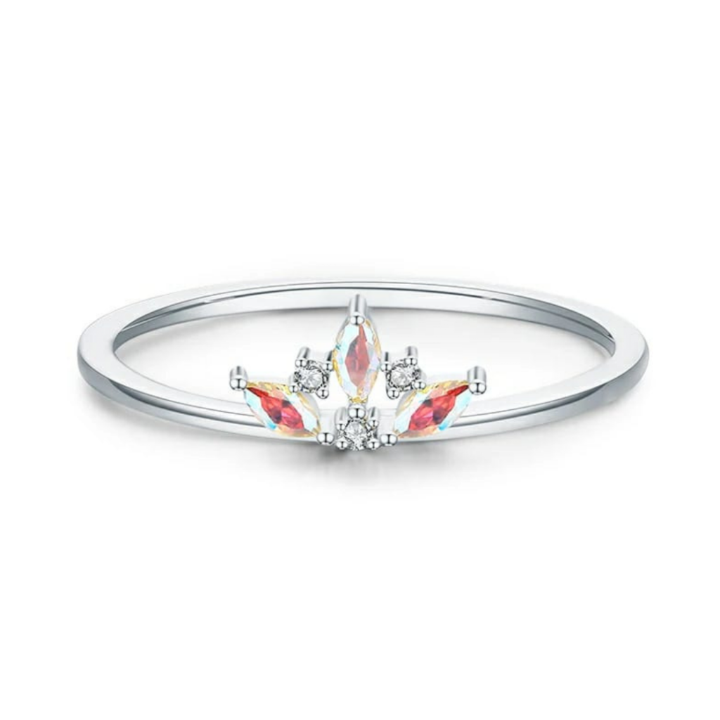 ANEL COROA - PRATA 925