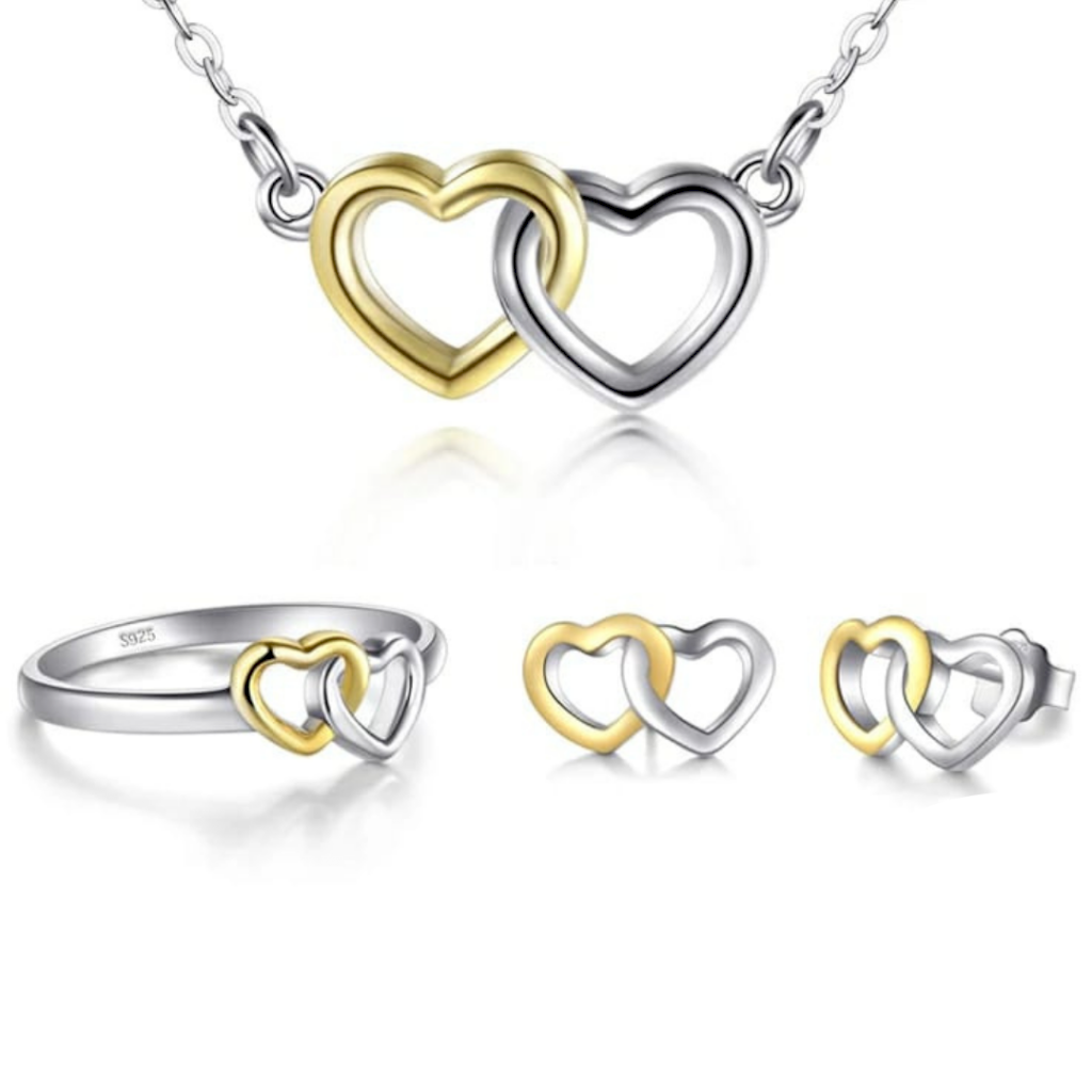 CONJUNTO CONTRASTE - PRATA 925