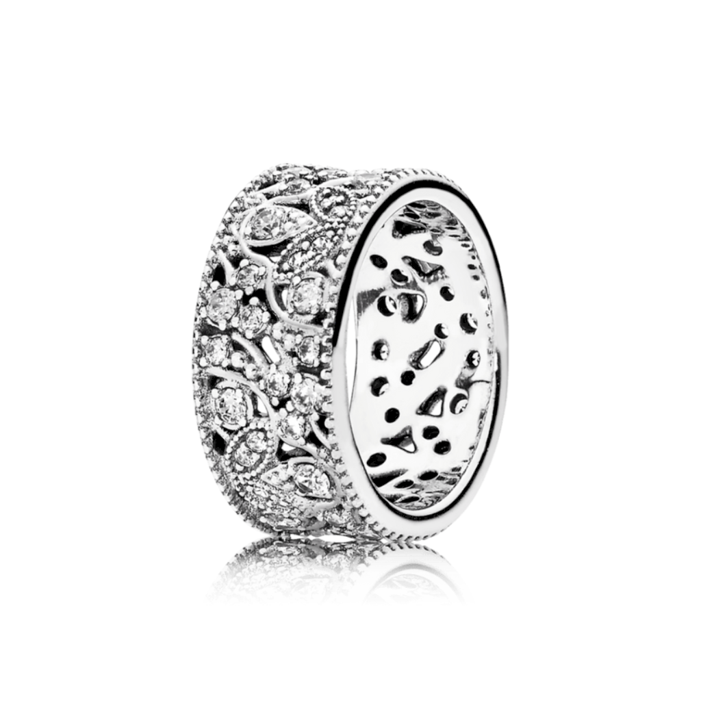 ANEL MIL FOLHAS PAN - PRATA 925