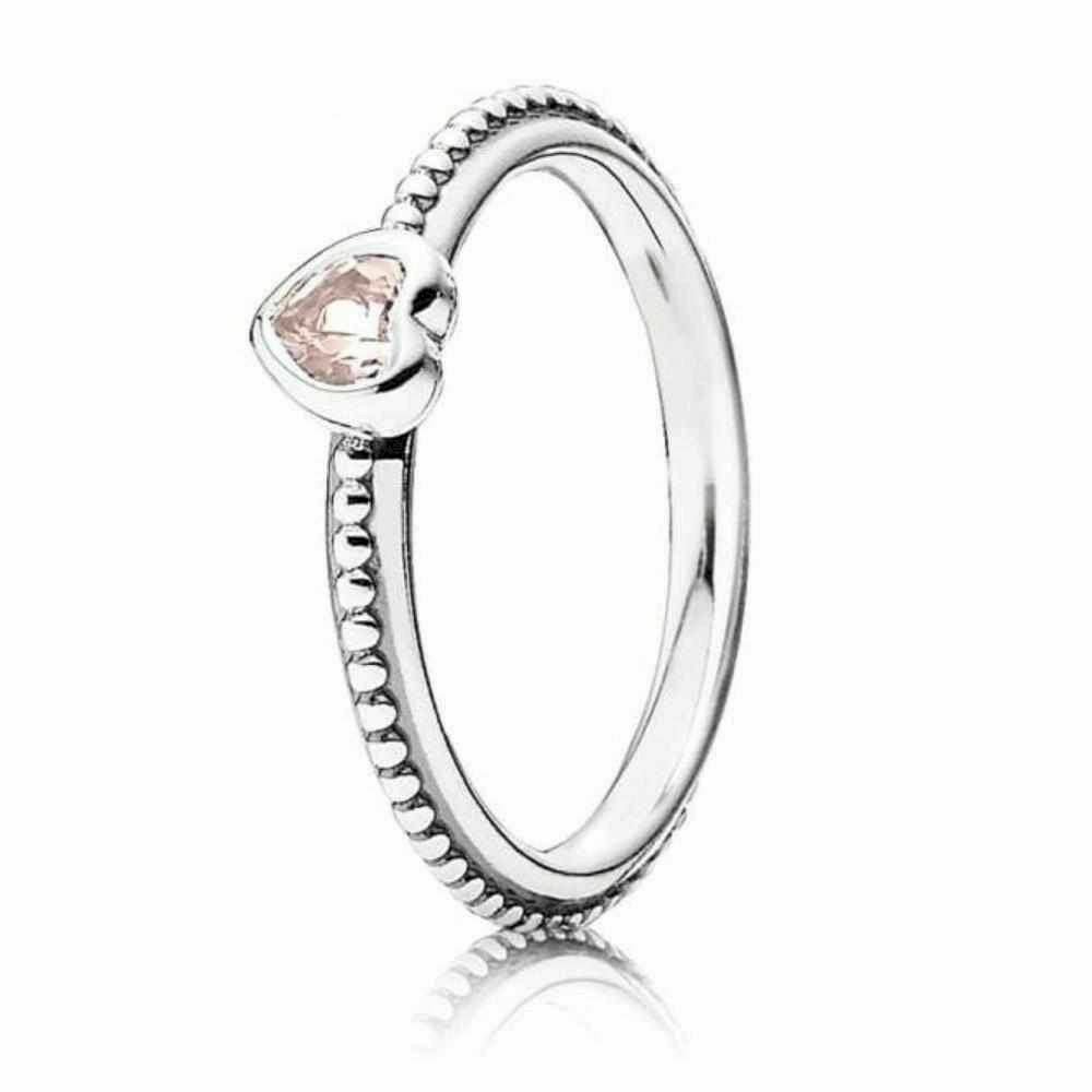 ANEL UM AMOR ROSA PAN - PRATA 925