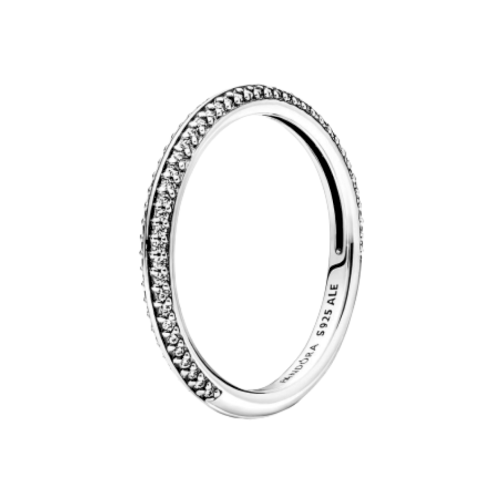 ANEL PAN ME PAVÉ - PRATA 925