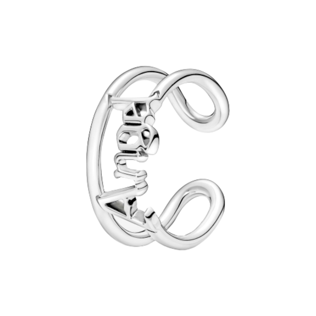 ANEL ABERTO ANGEL PAN - PRATA 925