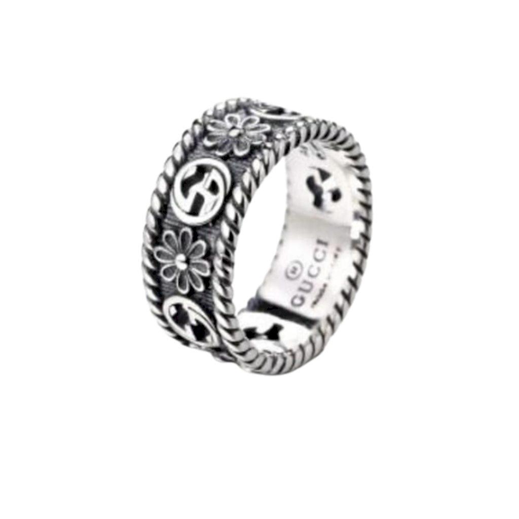 ANEL FLORES GG - PRATA 925