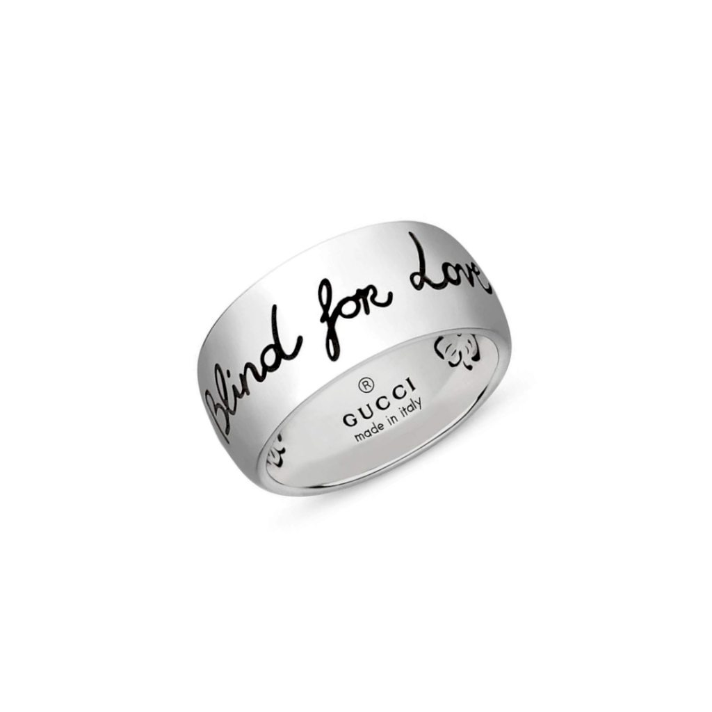 ANEL AMOR CEGO BIG GG - PRATA 925