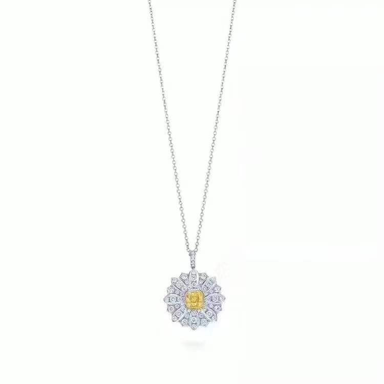 COLAR GEMA TIFFA - PRATA 925