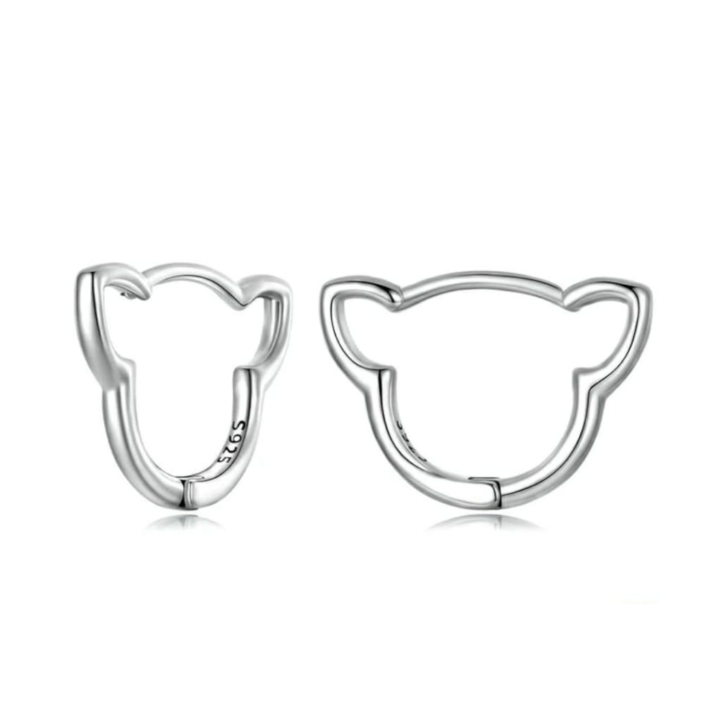 BRINCO GATINHO - PRATA 925