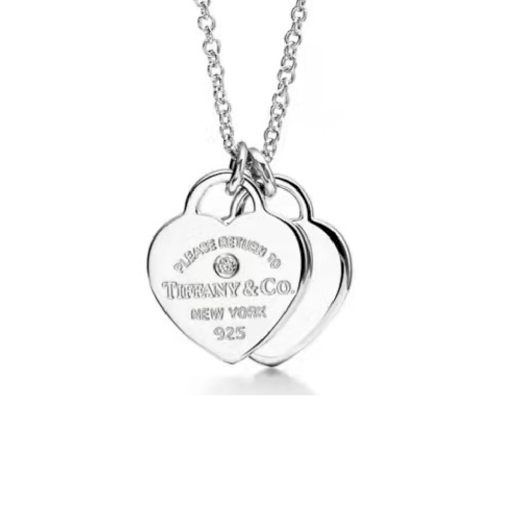 COLAR DUPLO ZIRCÔNIA - PRATA 925