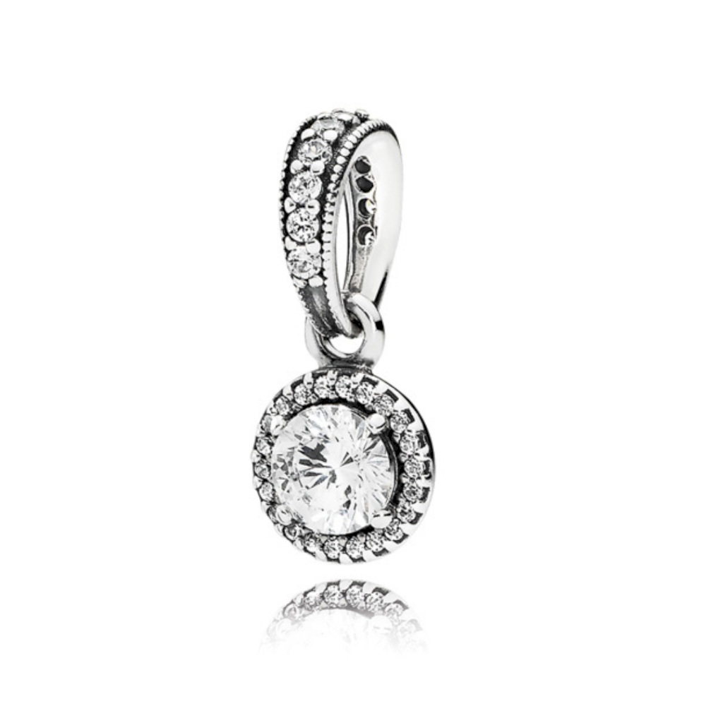 PINGENTE PONTO DE LUZ BRILHO PAN - PRATA 925