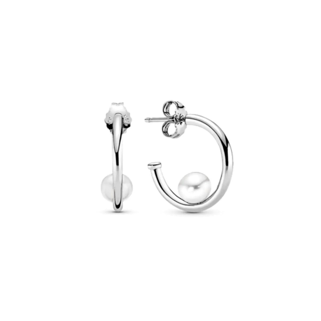 BRINCO ARGOLA CONTEMPORÂNEO PAN - PRATA 925