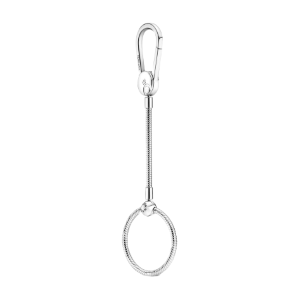 PORTA BERLOQUES PARA BOLSA MÉDIA PAN - PRATA 925