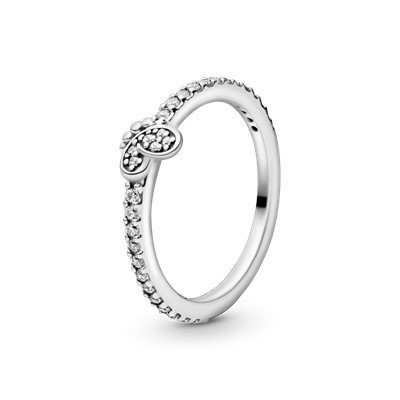 ANEL DELICADA BORBOLETA PAN - PRATA 925