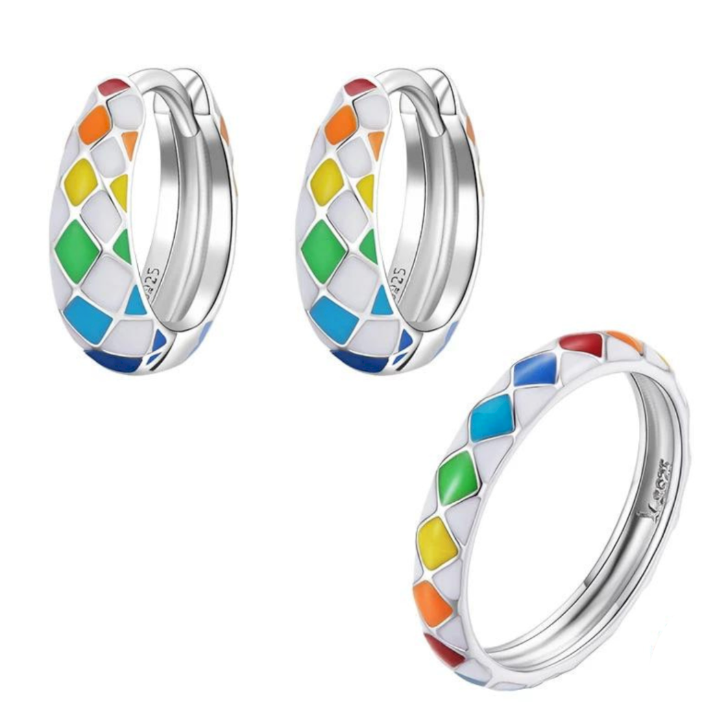 CONJUNTO CORES - PRATA 925