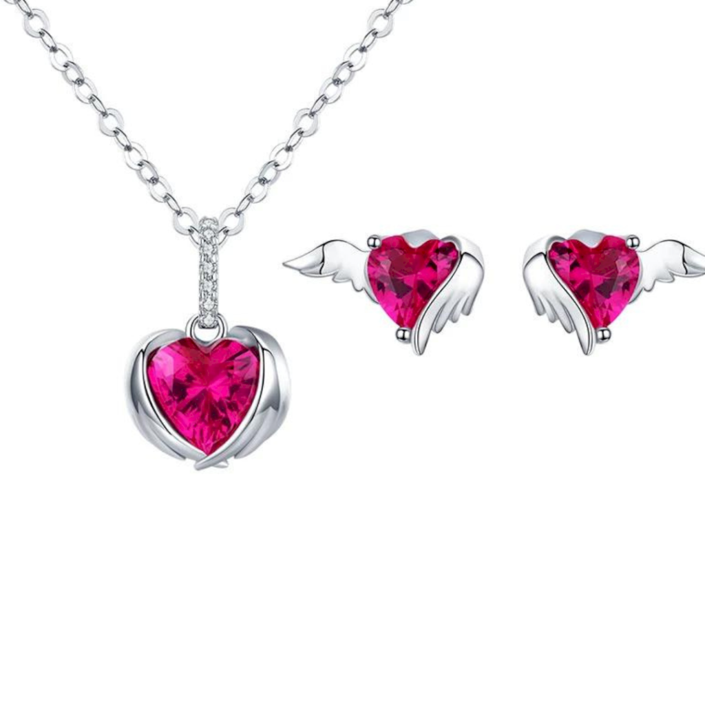 CONJUNTO ANJO - PRATA 925