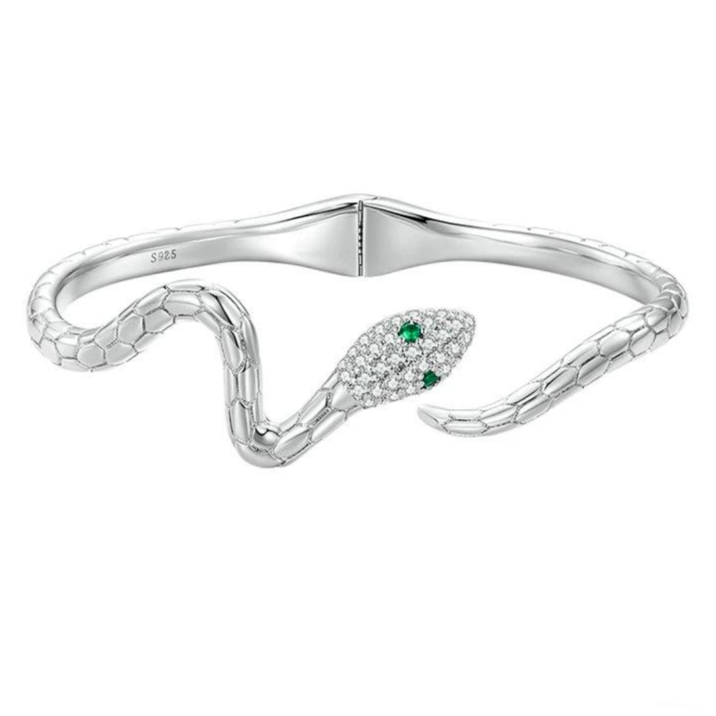 PULSEIRA COBRA - COBRE + BANHO A PRATA 925